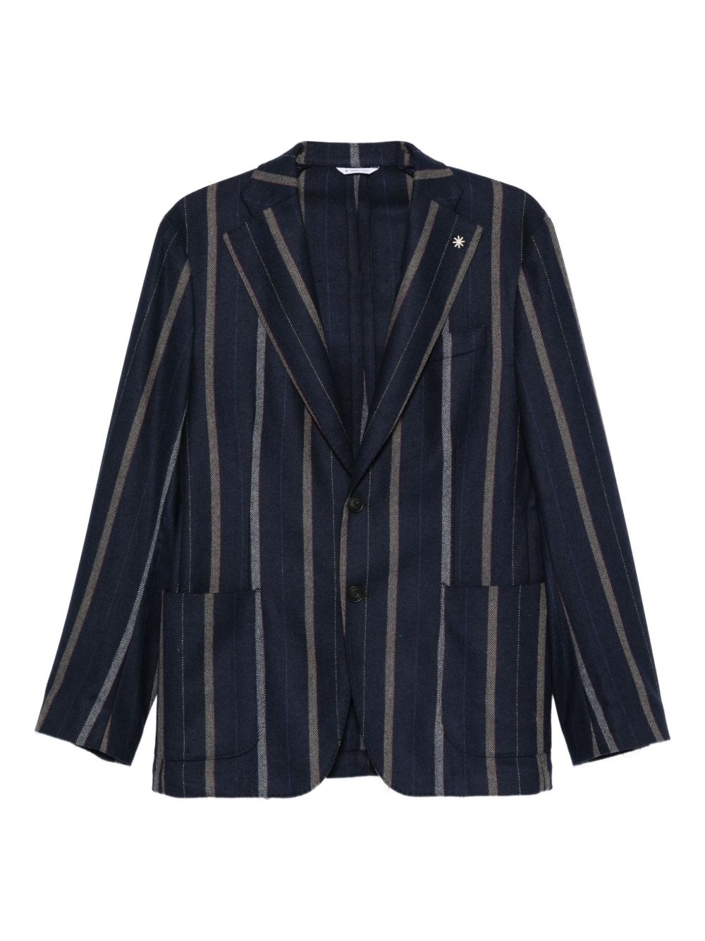 Manuel Ritz Pinstriped Jacket