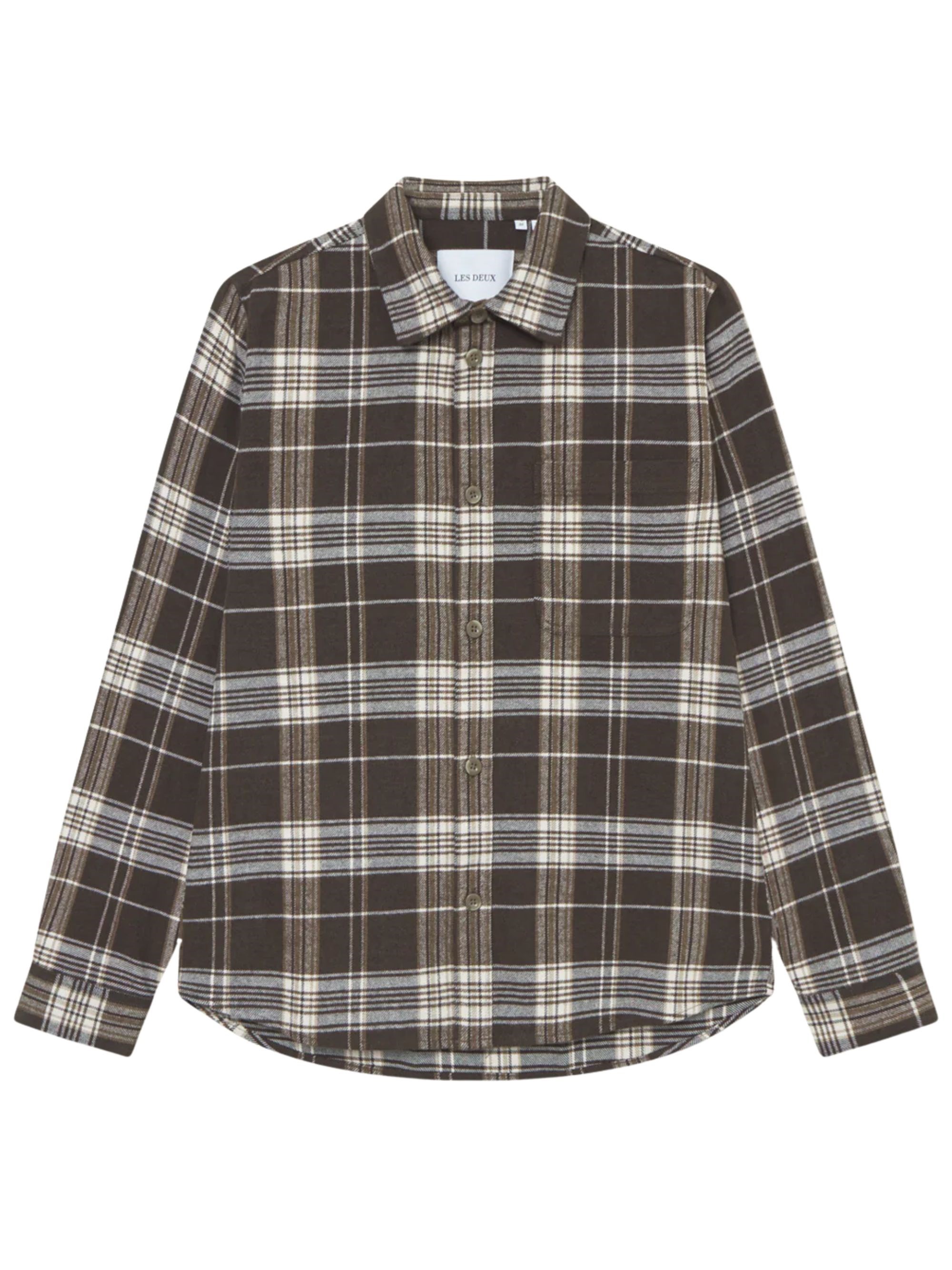 LES DEUX Lennon Check Overshirt