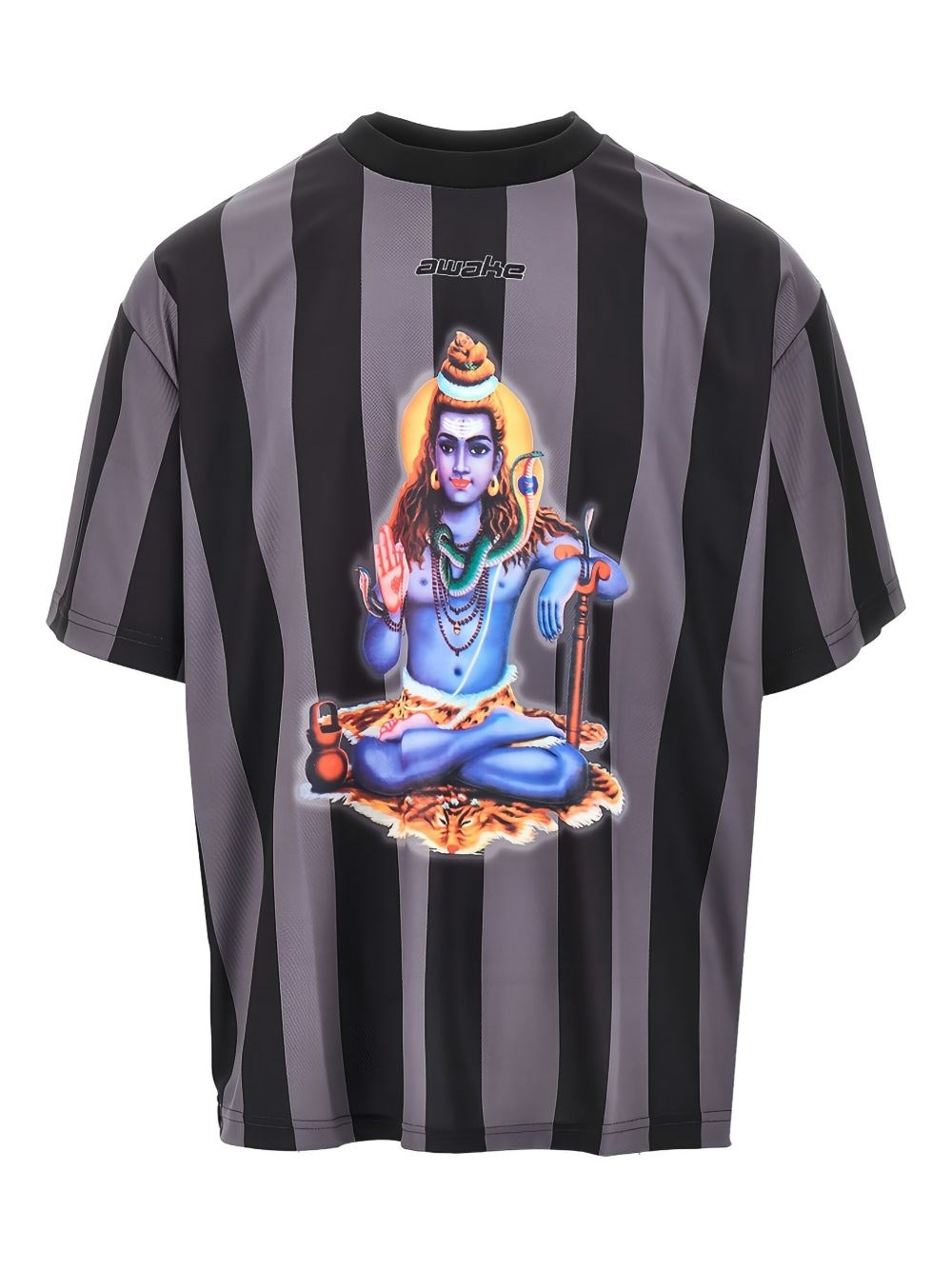 AWAKE NY T-Shirt Waffle A Maniche Lunghe