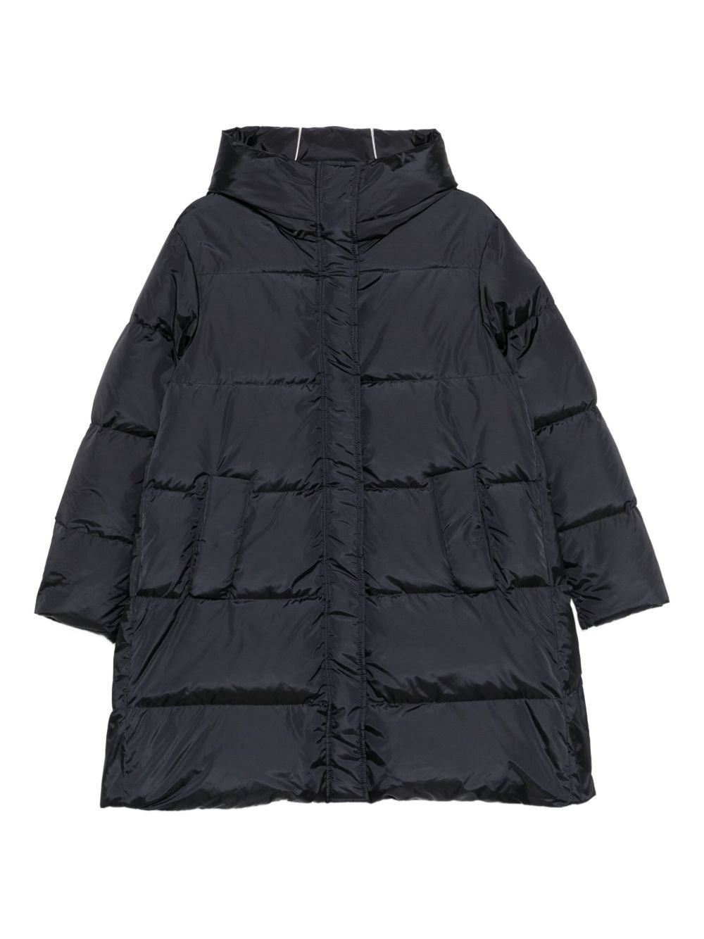 Lempelius Nev Nylon Down Jacket In Blue