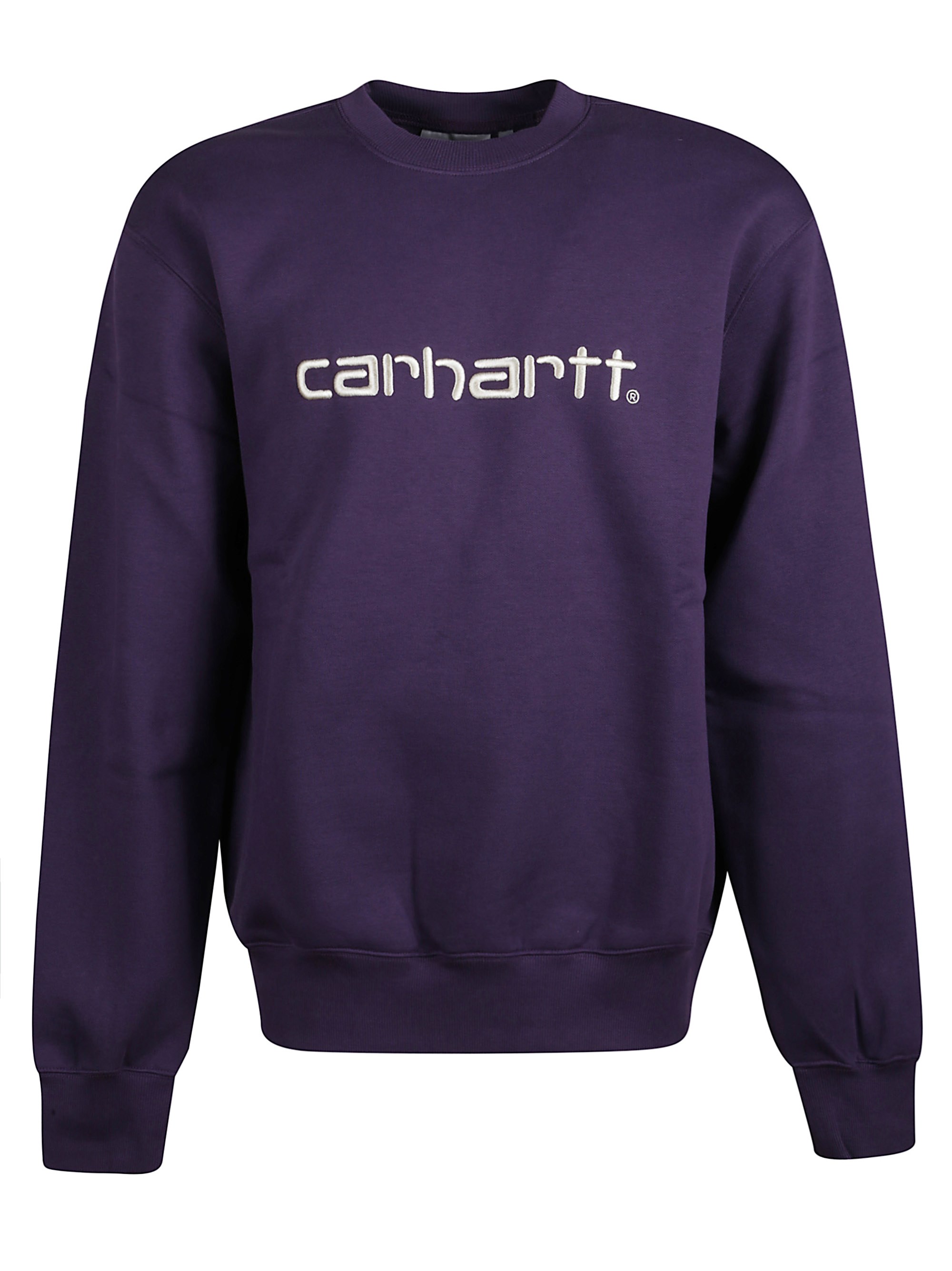 Carhartt Wip Sweatshirt With Logo In Purple