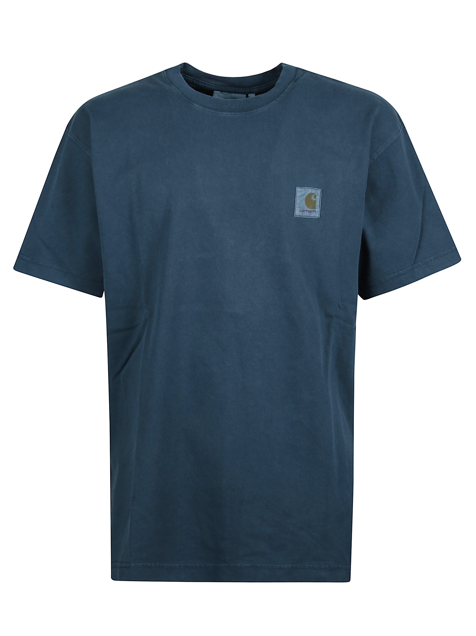 Carhartt T-shirt S/s Vista Deep Lagoon In Green