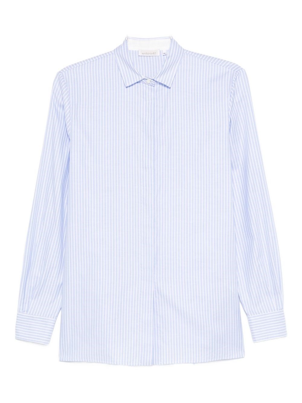 Archivio '67 Striped Shirt In Blue