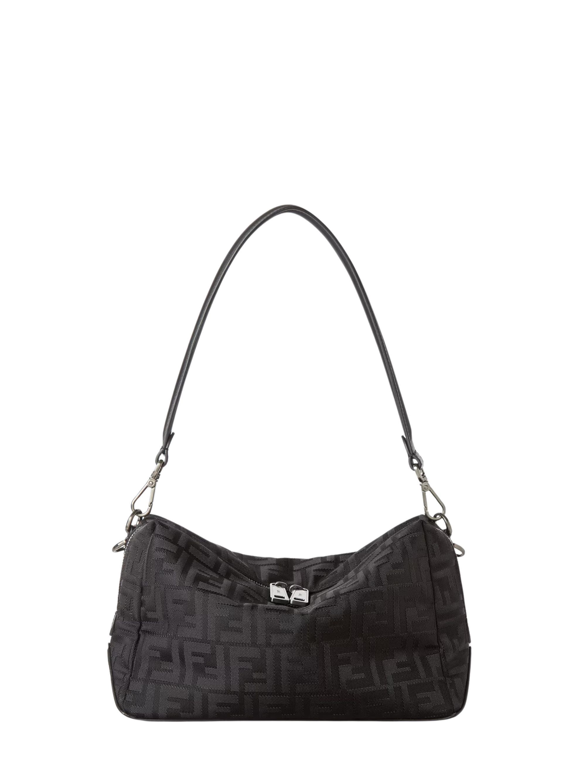 Fendi Medium Squared Ff Bag For Him In Neutral