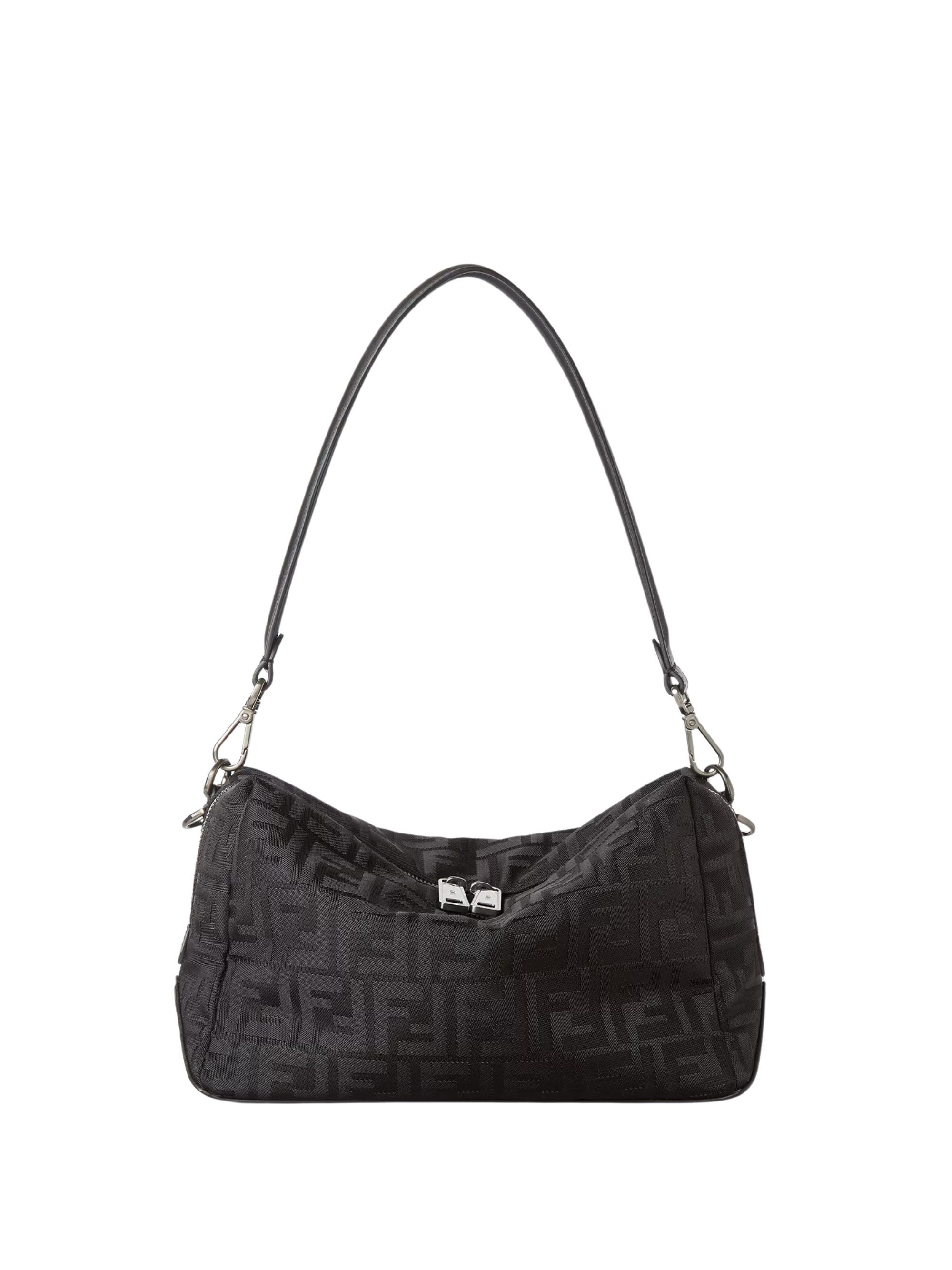 Fendi Medium Squared Ff Bag For Him In Neutral