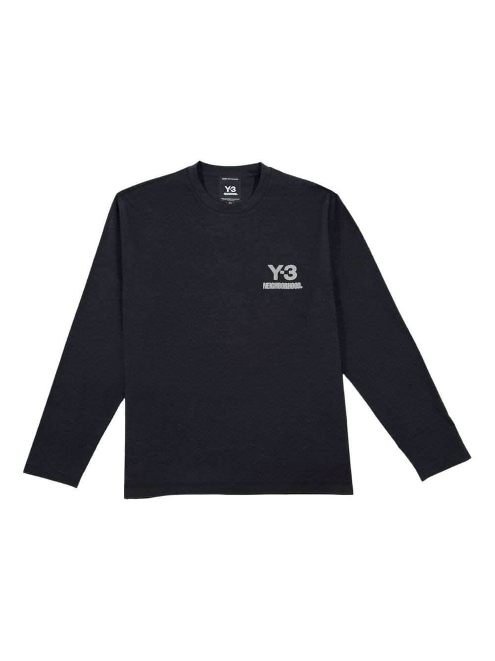 Y-3 X Nbhd Logo Cotton T-shirt In Black