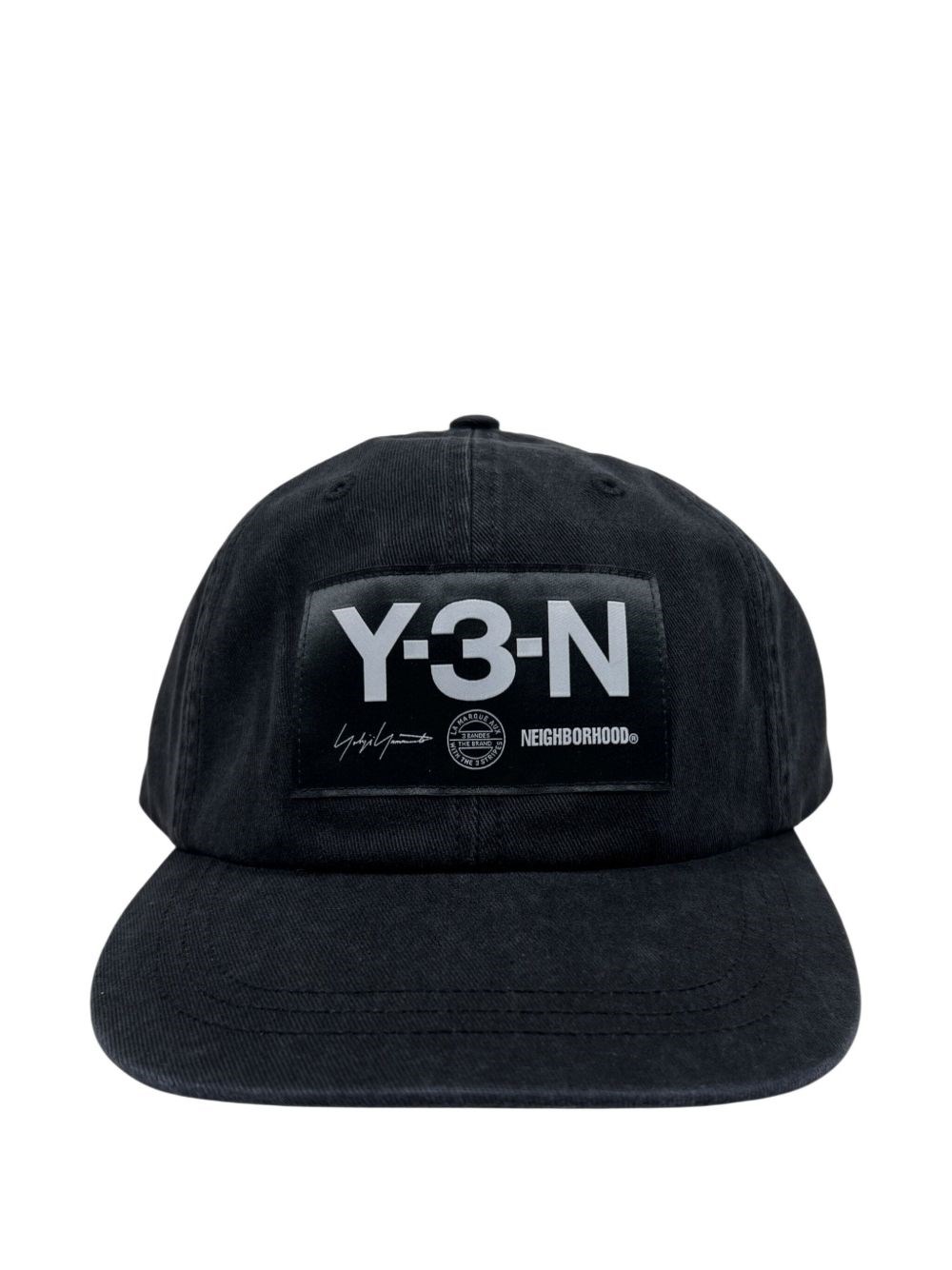 Y-3 X Nbhd Logo Baseball Cap In Black