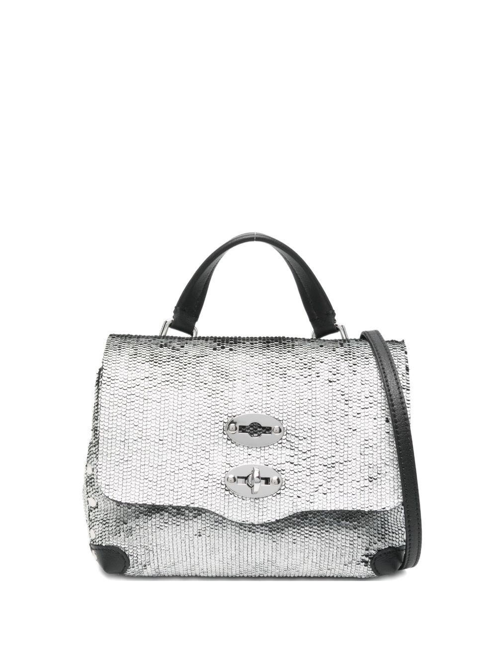 Zanellato Postina Cbi Baby Leather Handbag In Metallic