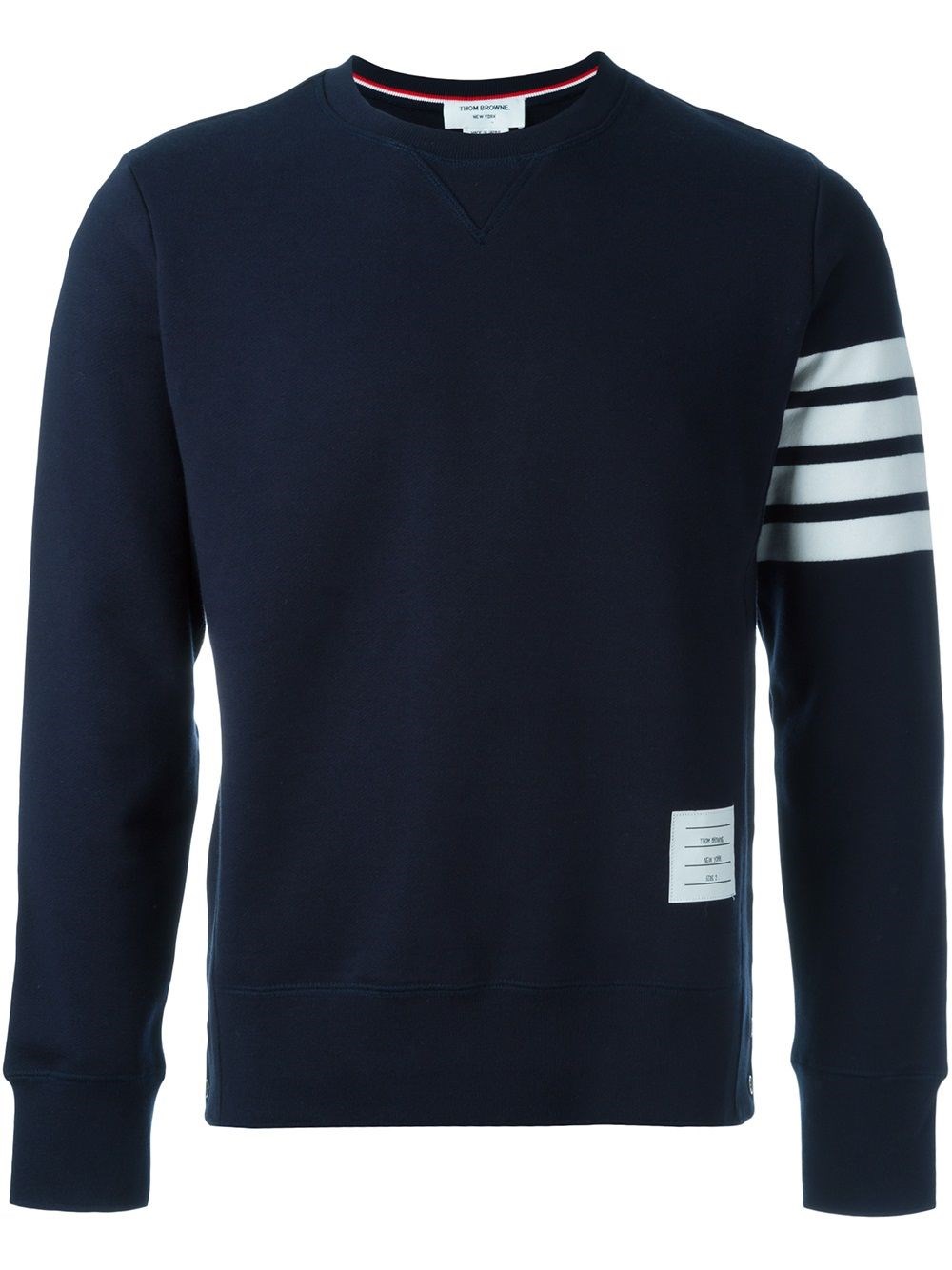 Thom Browne Classic Loopback 4-bar Sweatshirt In Blue