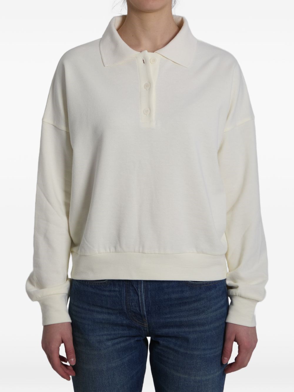 The Row Corzas Cotton Polo Shirt