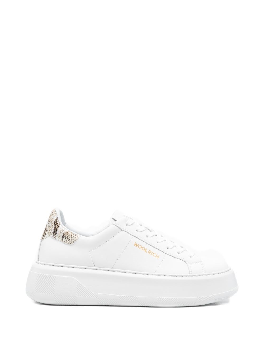 Woolrich Chunky Court Leather Sneakers