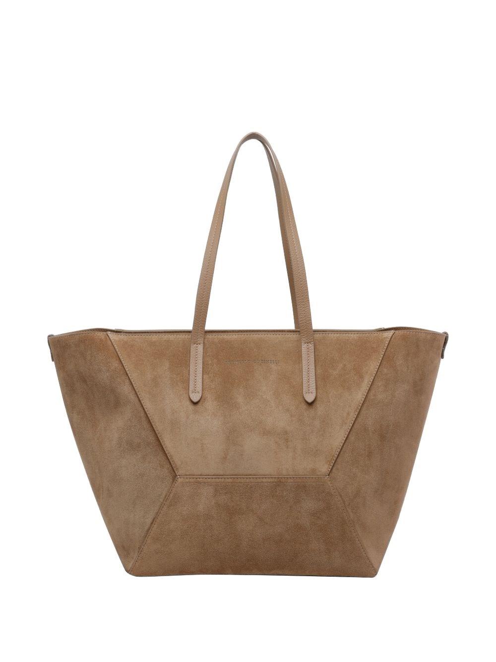 Brunello Cucinelli Leather Shopping Bag