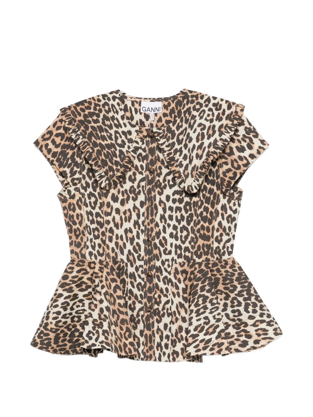 GANNI Organic Cotton Shirt