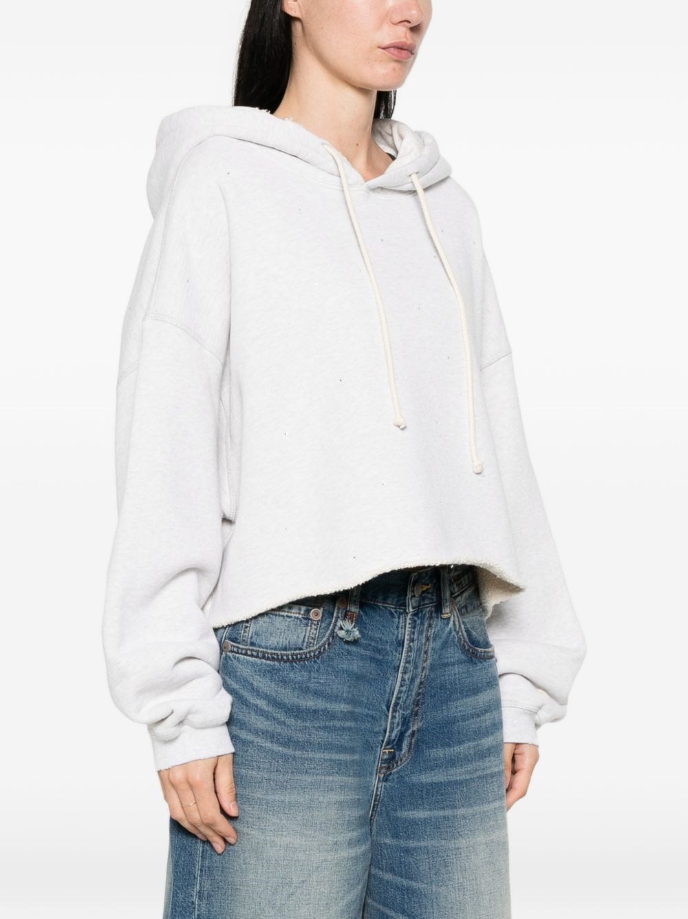 Golden Goose Cotton Cropped Hoodie