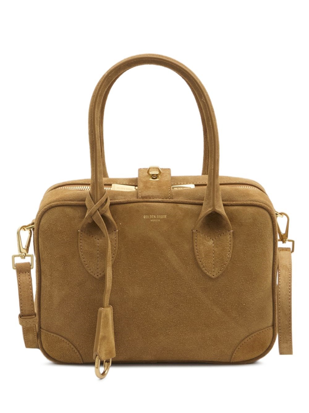 Golden Goose Vita Suede Leather Handbag