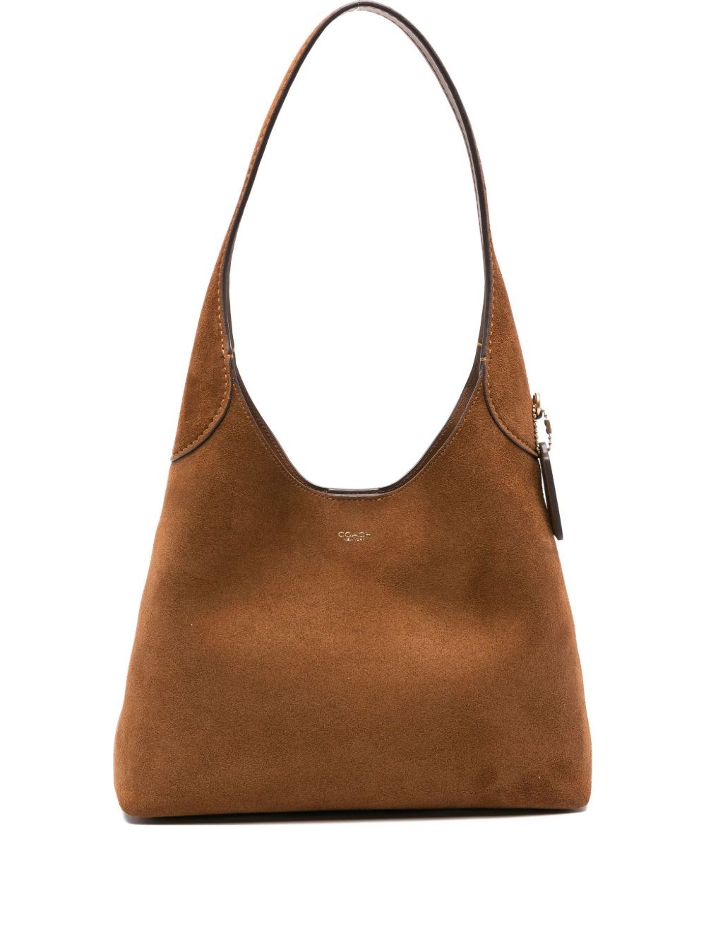 Coach Brooklyn 28 Leather Shoulder Bag In Brown