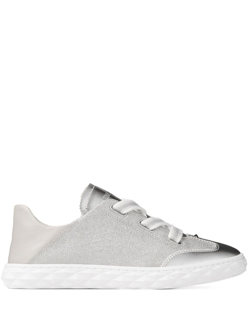 Jimmy Choo Diamond Light Leather Sneakers