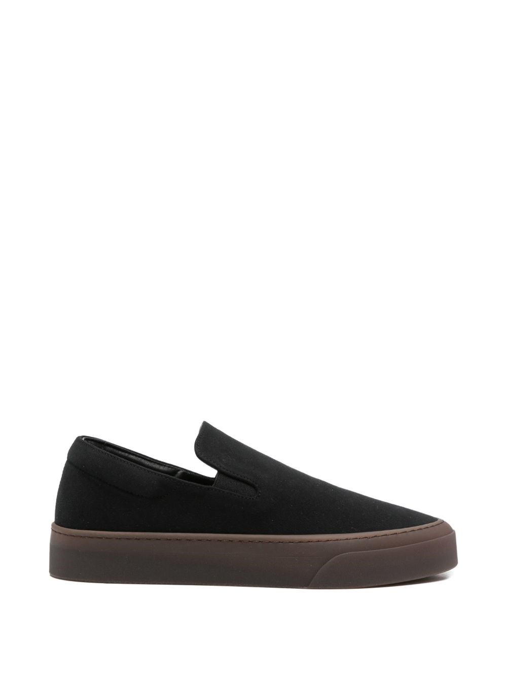 The Row Canvas Slip On Sneakers