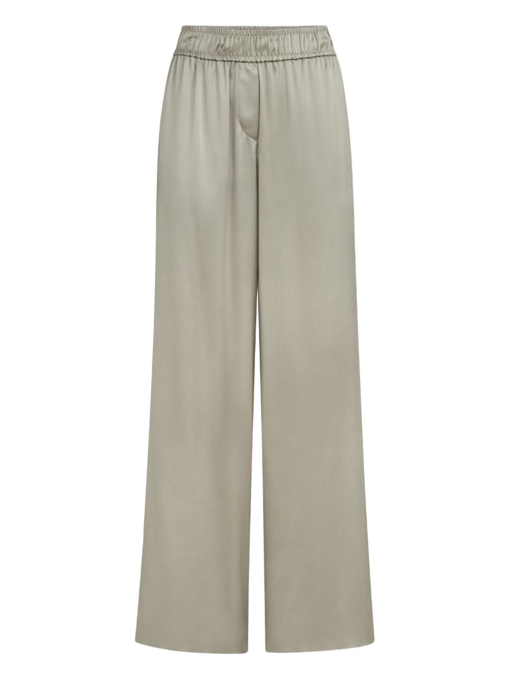 Brunello Cucinelli Silk Trousers