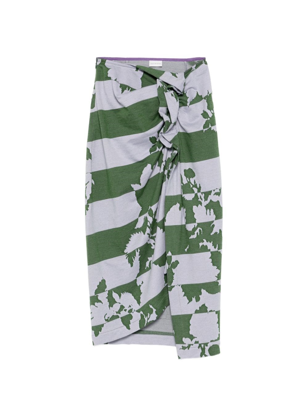 Dries Van Noten Hunam Cotton Skirt
