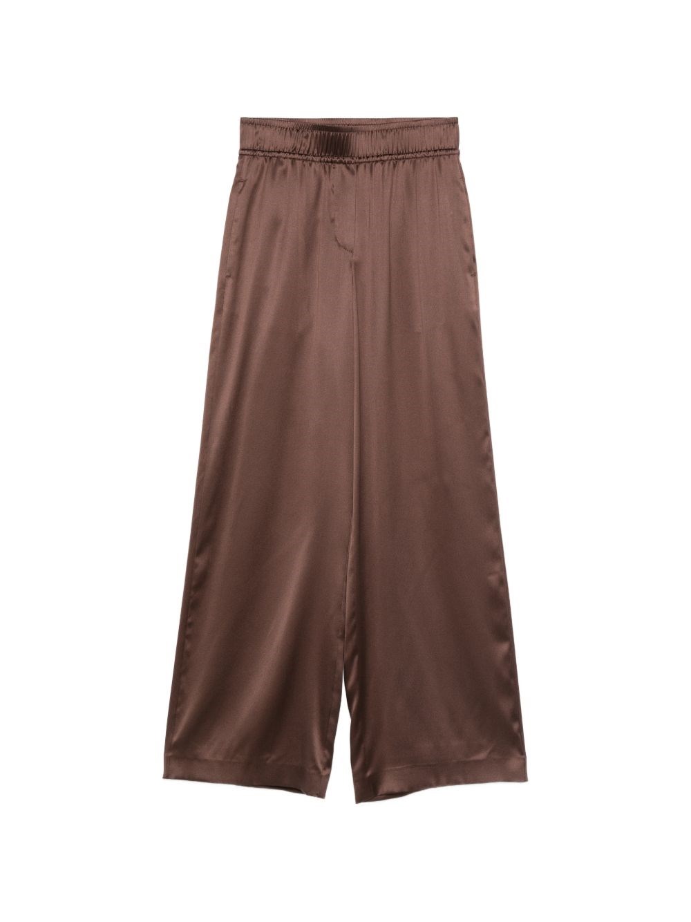 Brunello Cucinelli Silk Trousers