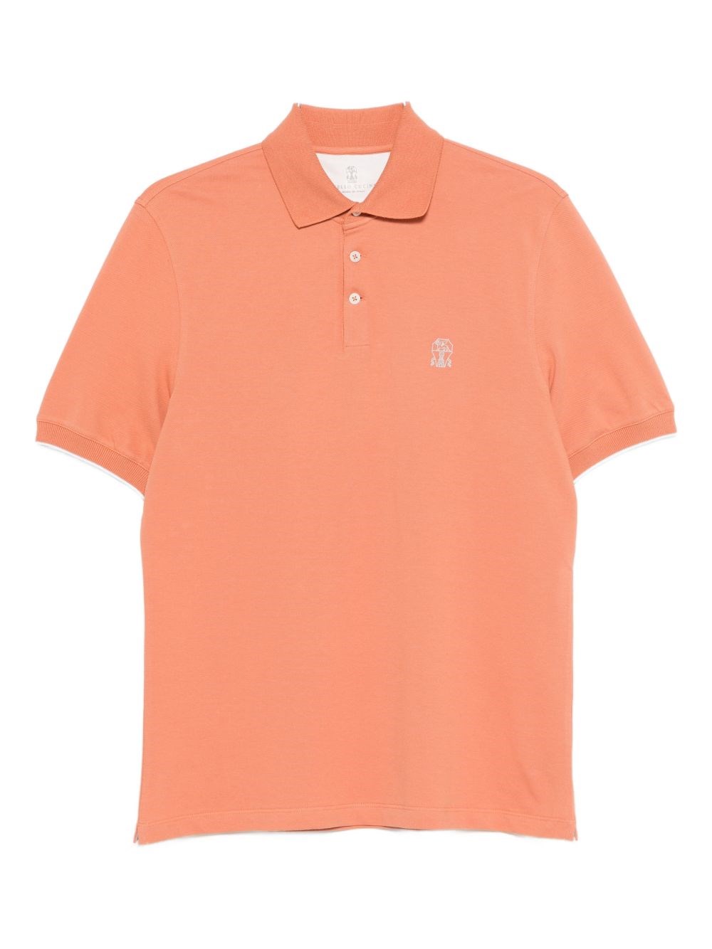 Brunello Cucinelli Logo Cotton Polo Shirt