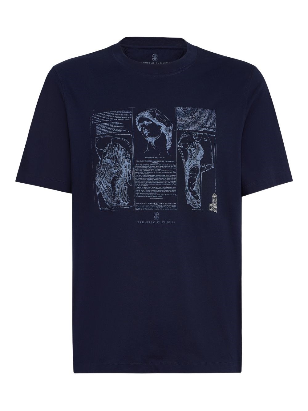 Brunello Cucinelli Printed Cotton T-Shirt