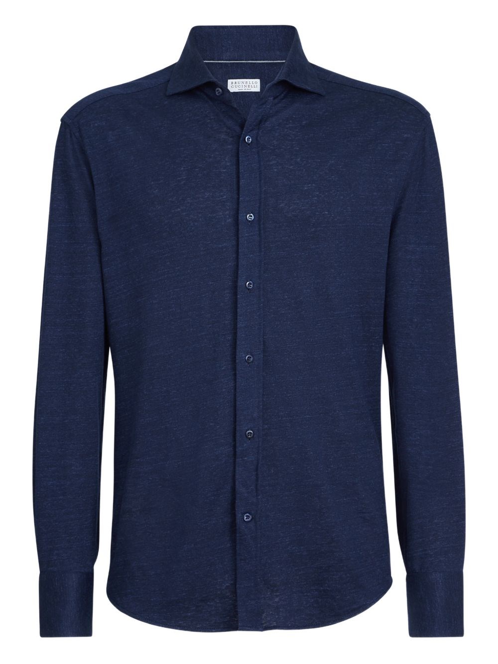 Brunello Cucinelli Linen And Cotton Blend Shirt