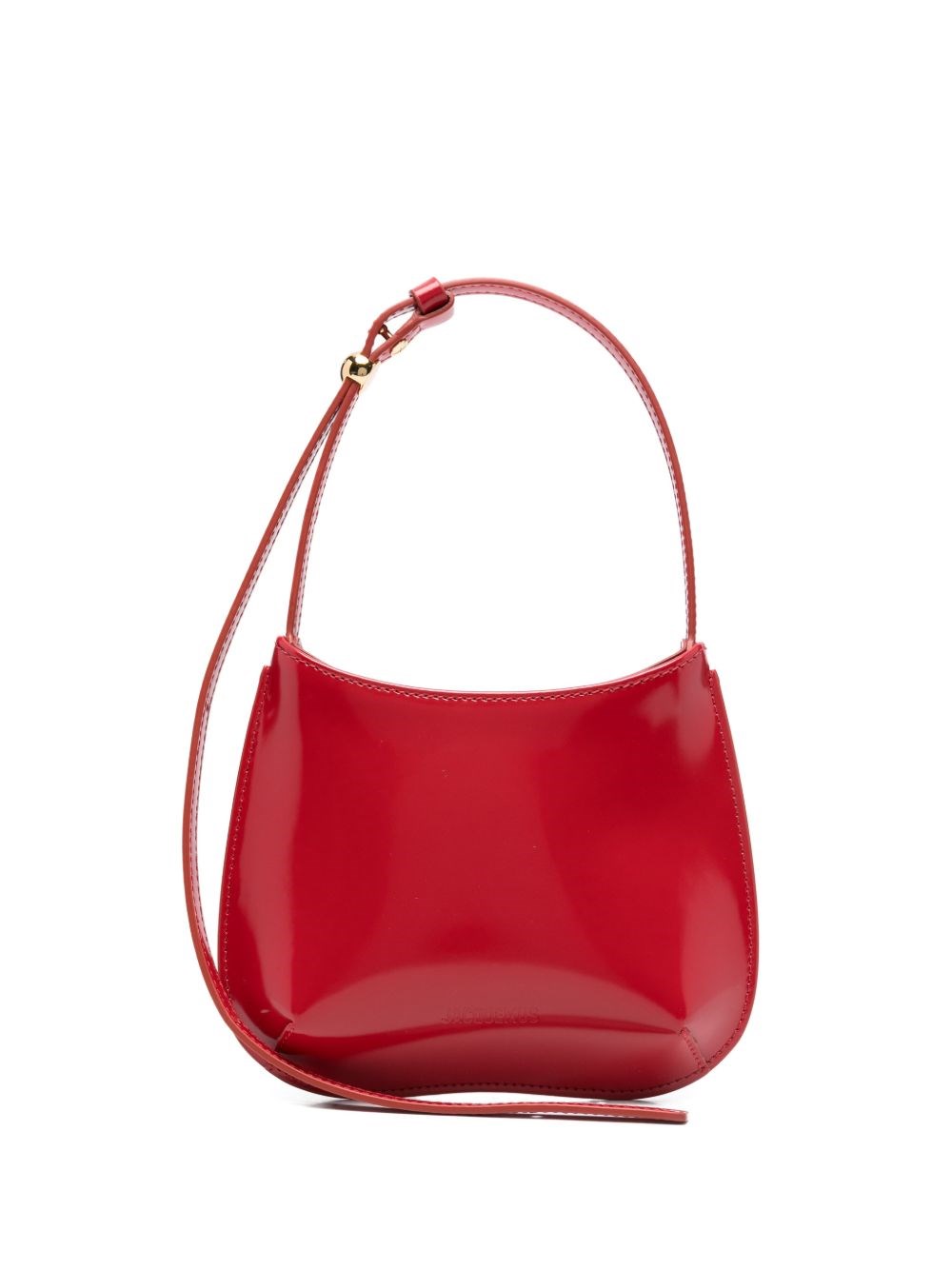 JACQUEMUS Le Petit Bisou Leather Shoulder Bag