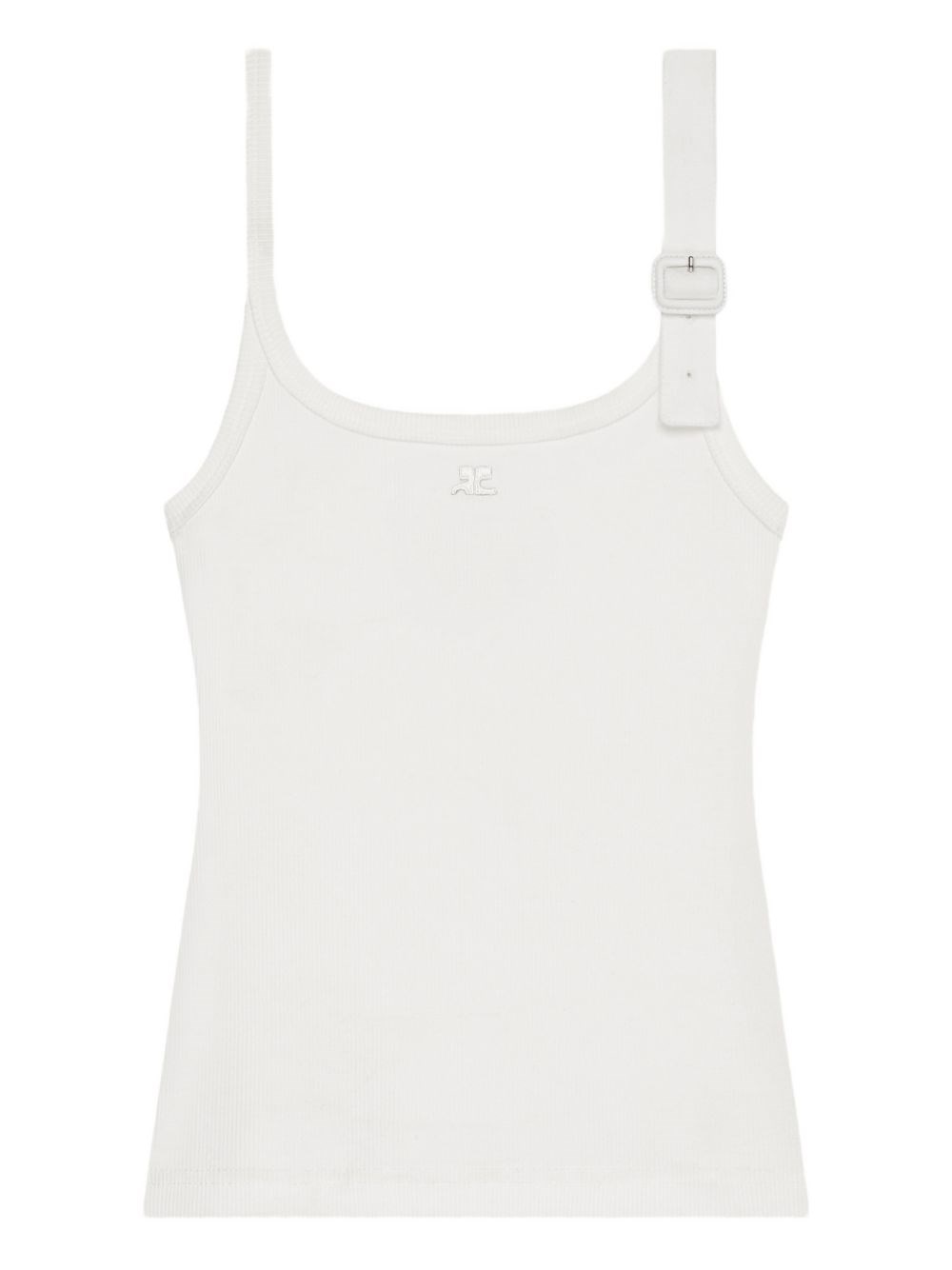 COURRÈGES Cotton Tank Top