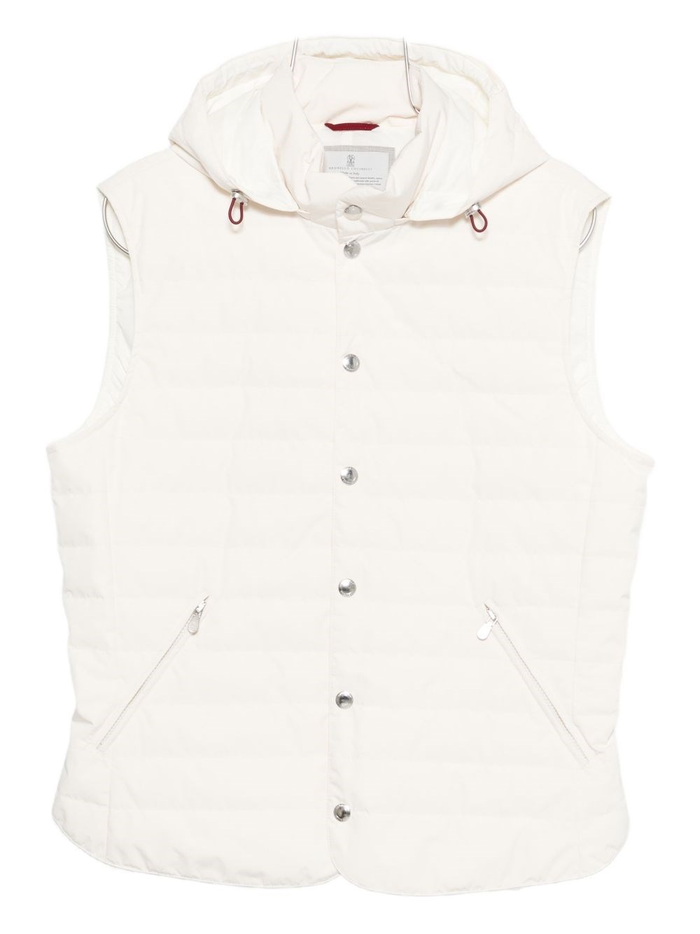 Brunello Cucinelli Hooded Down Vest Brunello Cucinelli Hooded Down Vest
