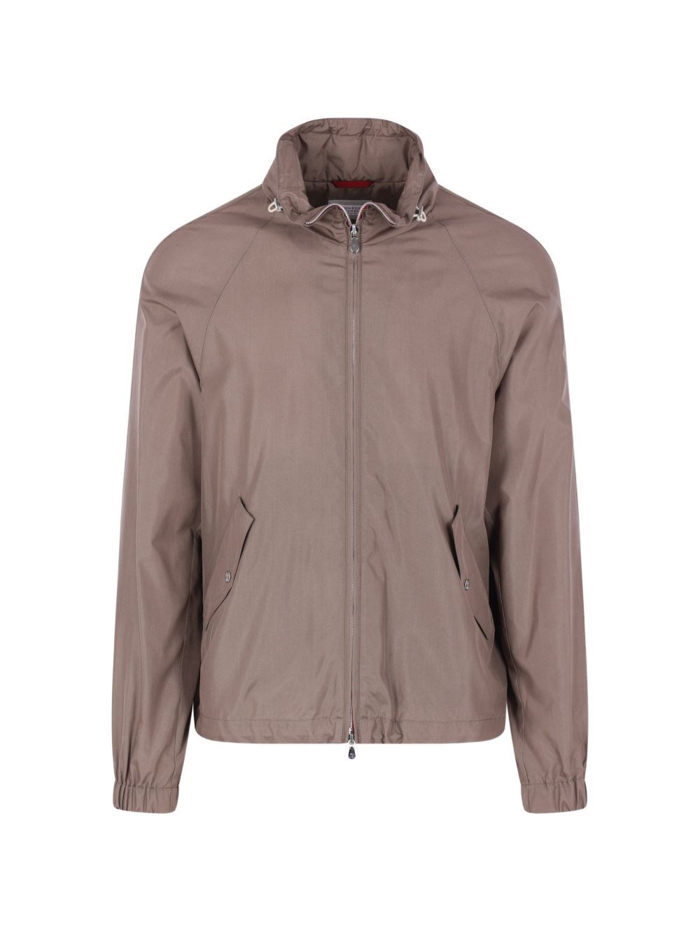 Brunello Cucinelli Silk Blouson Jacket