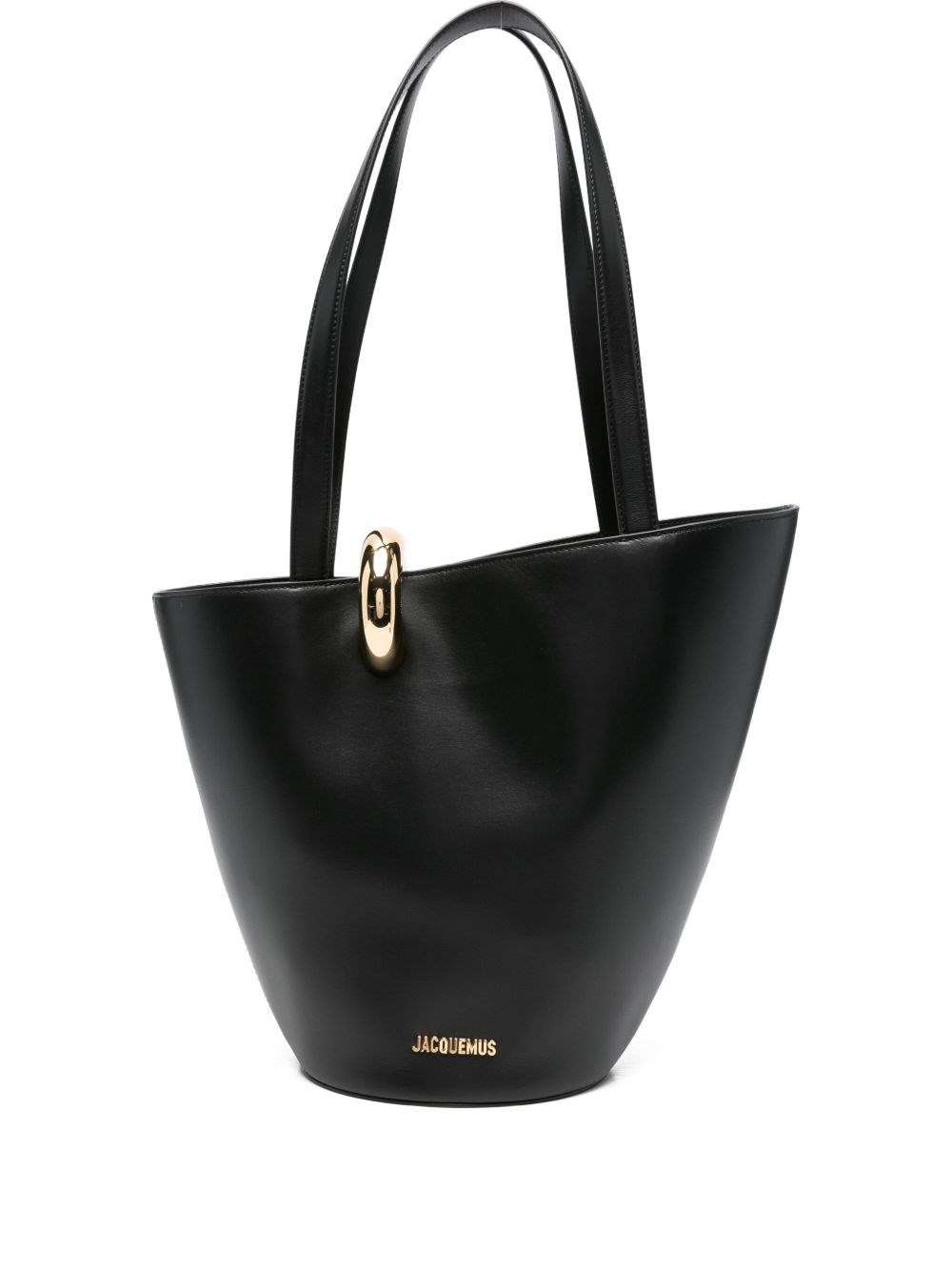 JACQUEMUS Le Bambola Moyen Leather Bucket Bag