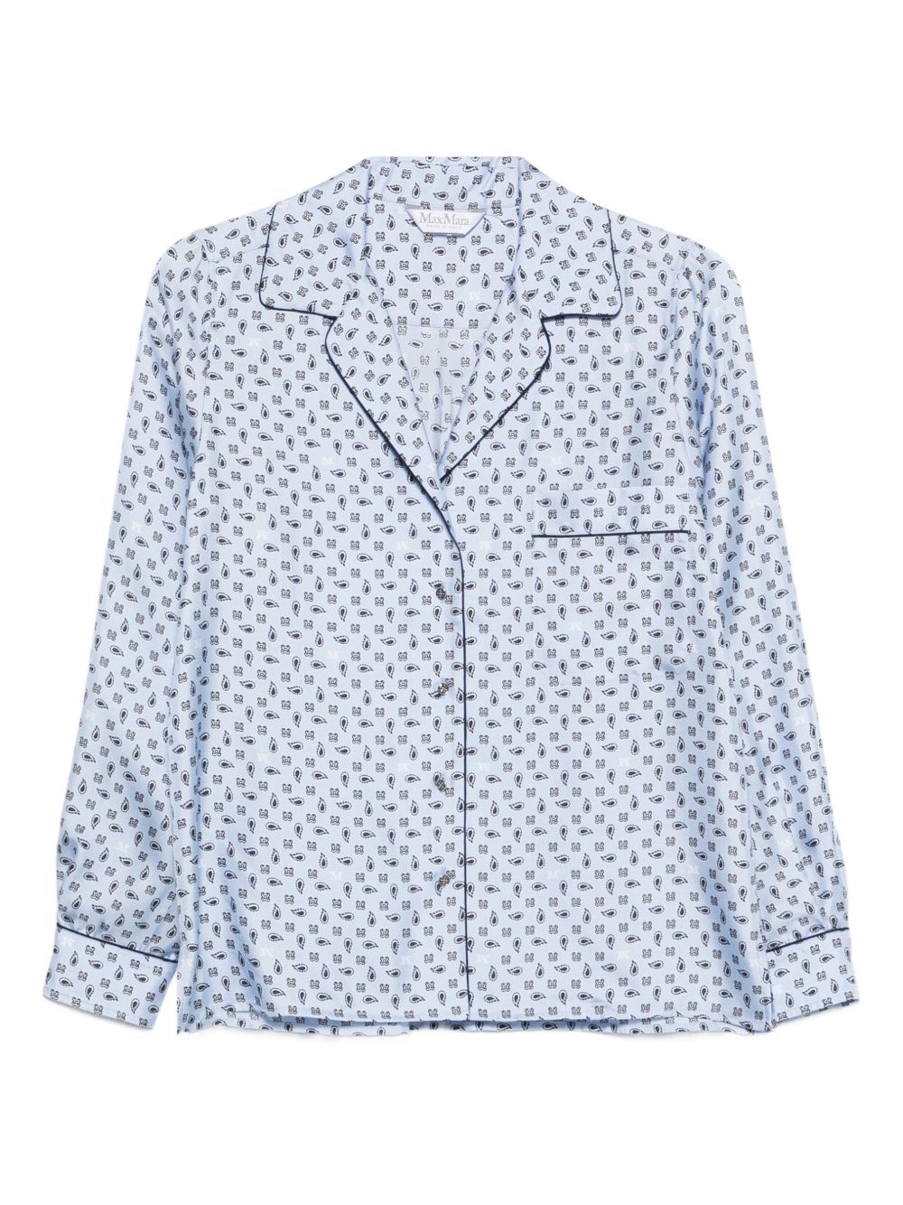 Max Mara Max Mara Silk Shirt　マックスマーラ シルクシャツ
