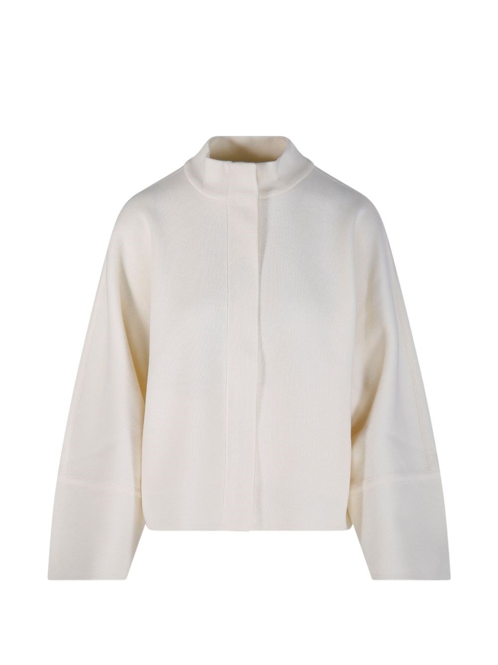 Max Mara Wool Cardigan In White