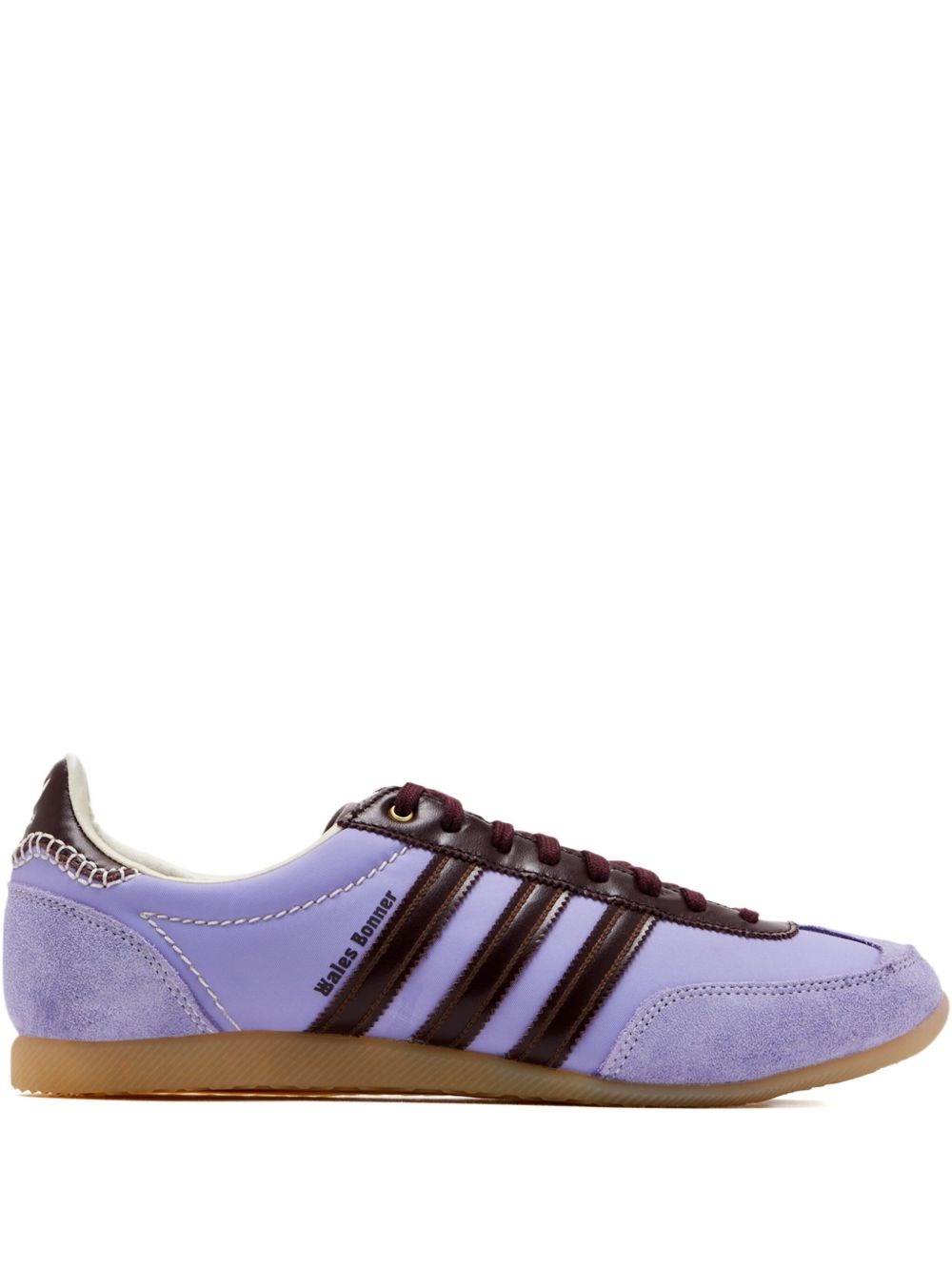 Adidas Originals X Wales Bonner Suede-leather Sneakers In Purple