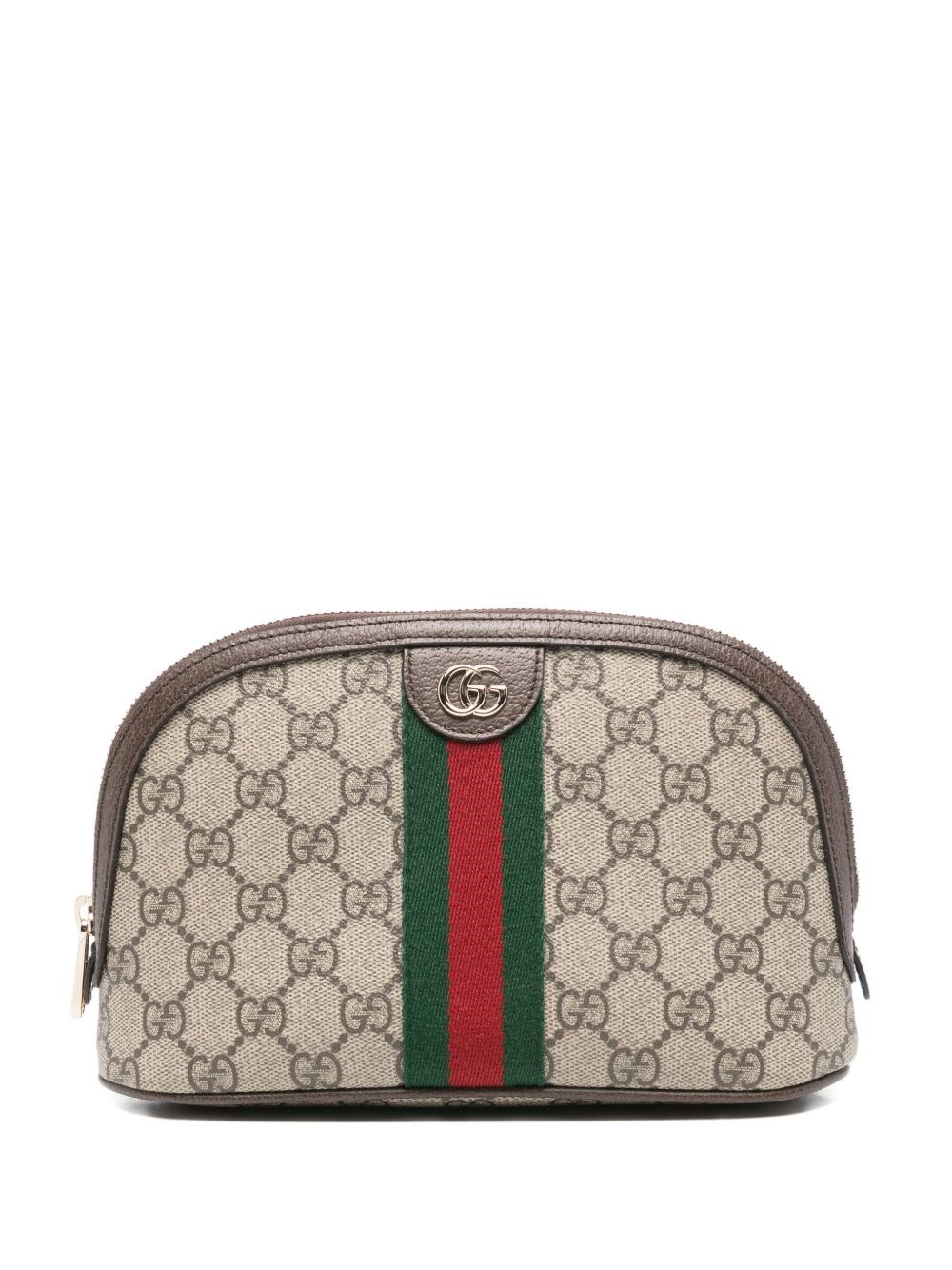 Gucci Ophidia Gg Beauty-case In Brown