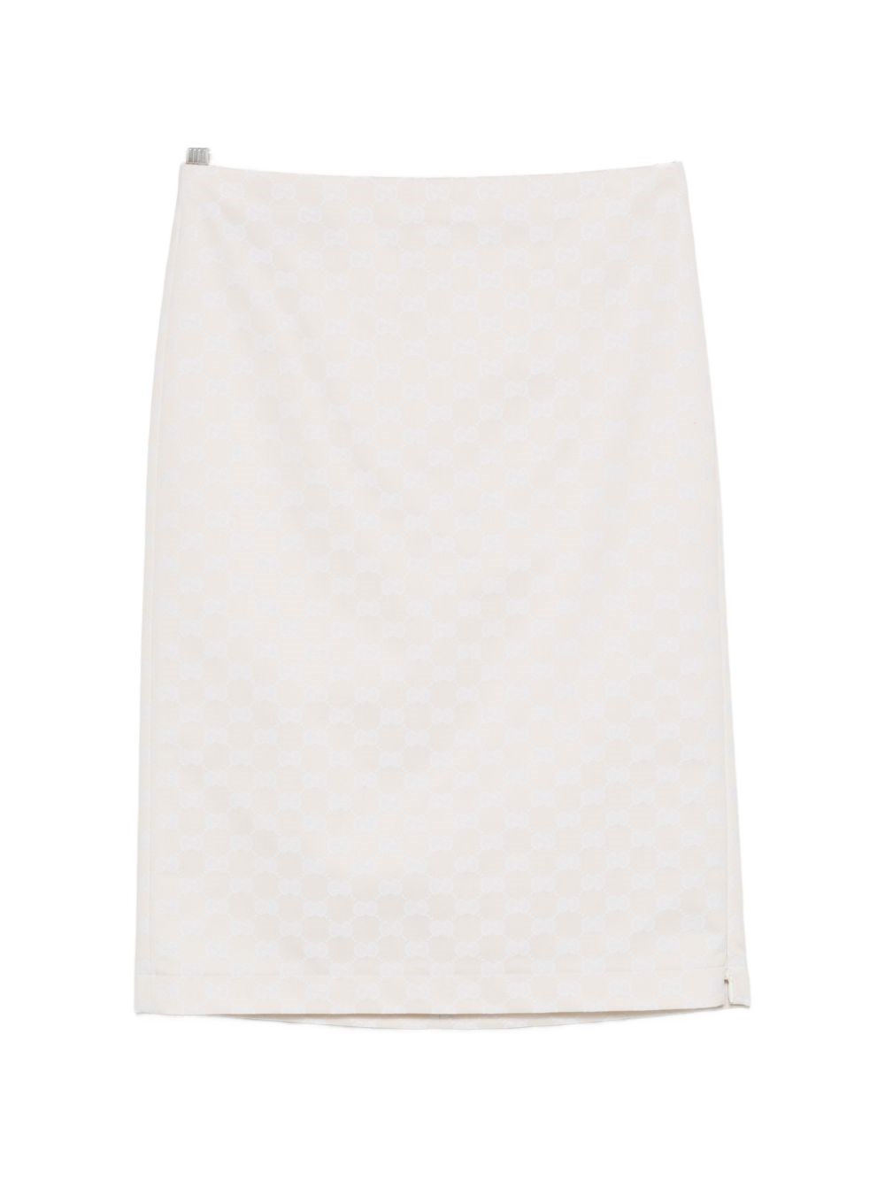 Gucci Gg Cotton Blend Skirt