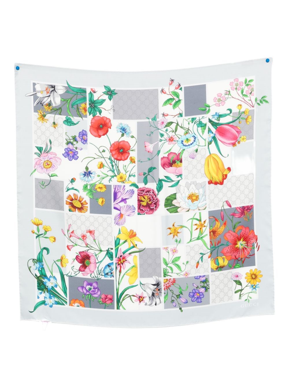 Gucci Printed Silk Foulard