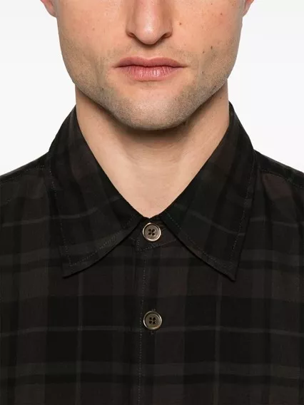 トップス our legacy BORROWED SHIRT Big Our Legacy - Borrowed Shirt Big Lumbercheck Print