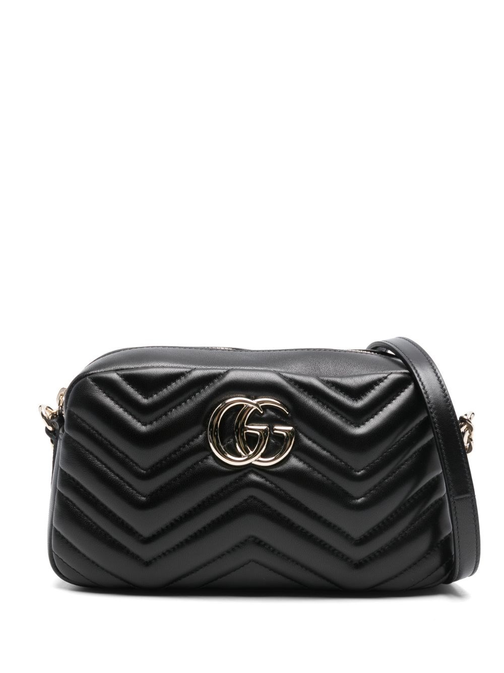 Gucci Borsa Camera In Pelle Gg Marmont