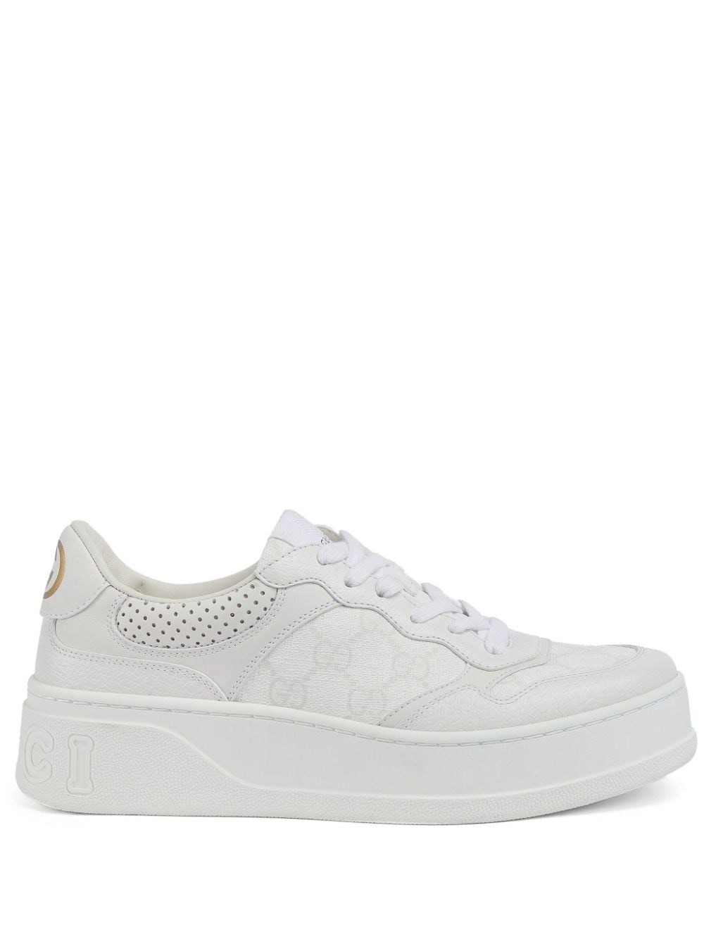 Gucci Chunky B Leather Sneakers