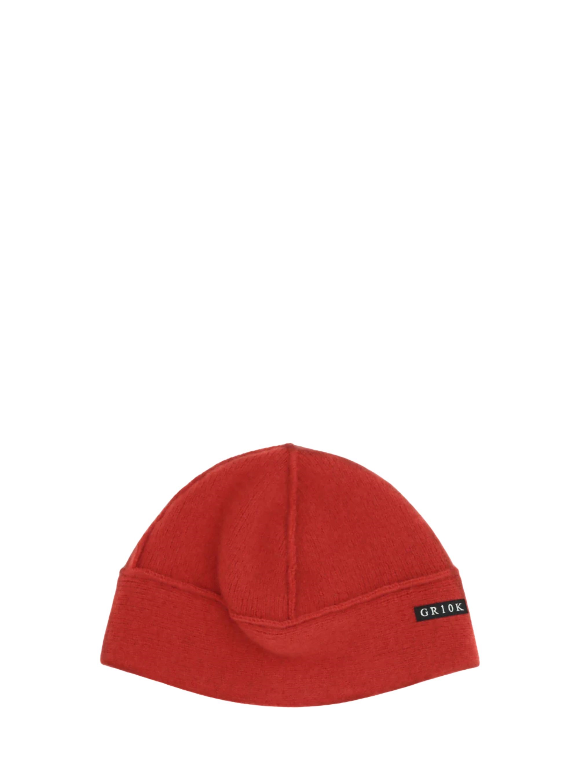 Gr10k Logo Hat In Red