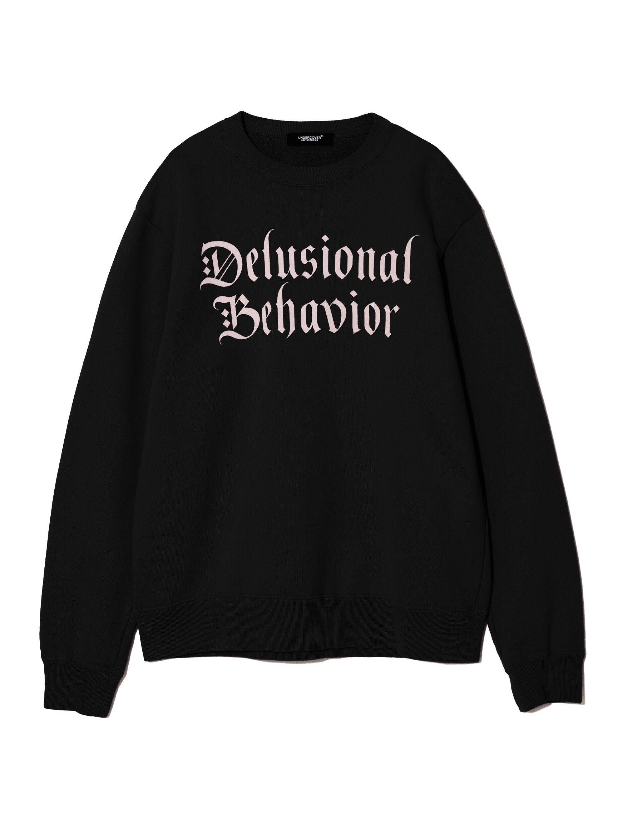 Undercover Uc2e4892-1 Delusional Behavior Sweatshirt In Black