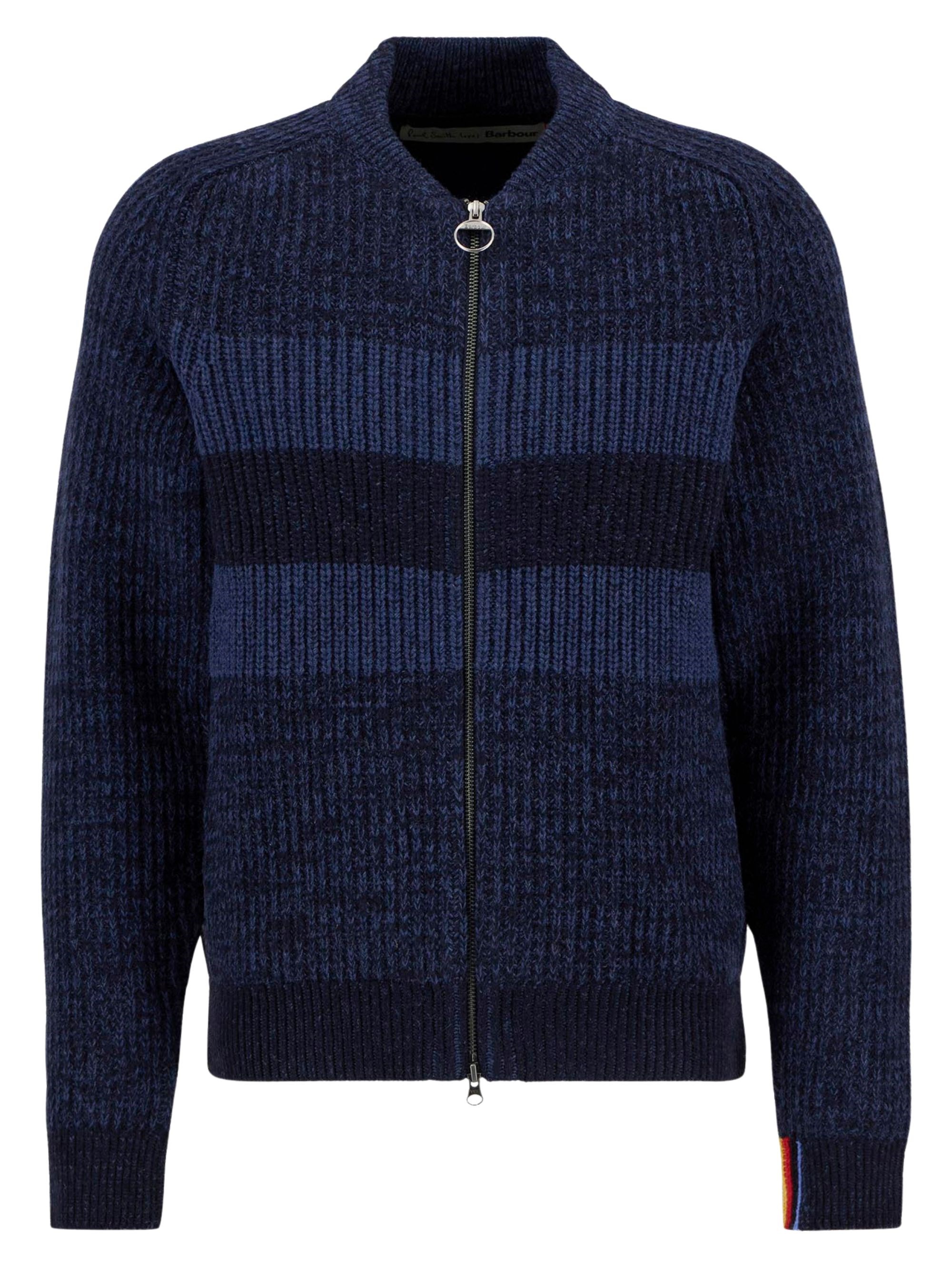 Barbour X Paul Smith Bomber Jacket Paul Smith Loves Barbour In Blue