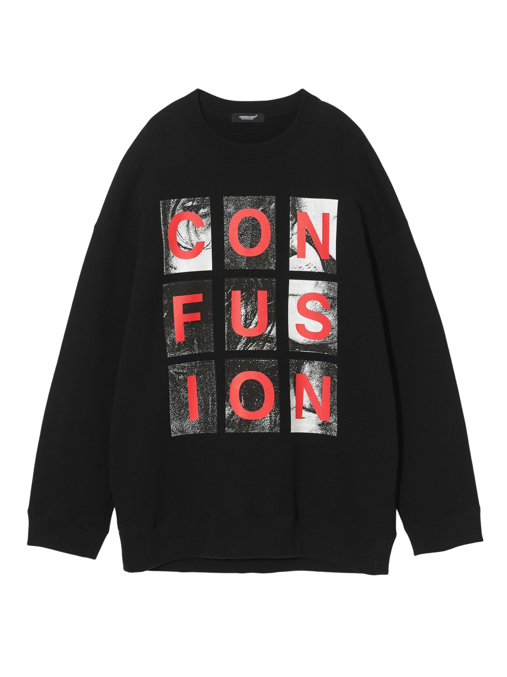 Undercover Graphic-print Cotton Sweatshirt In Black