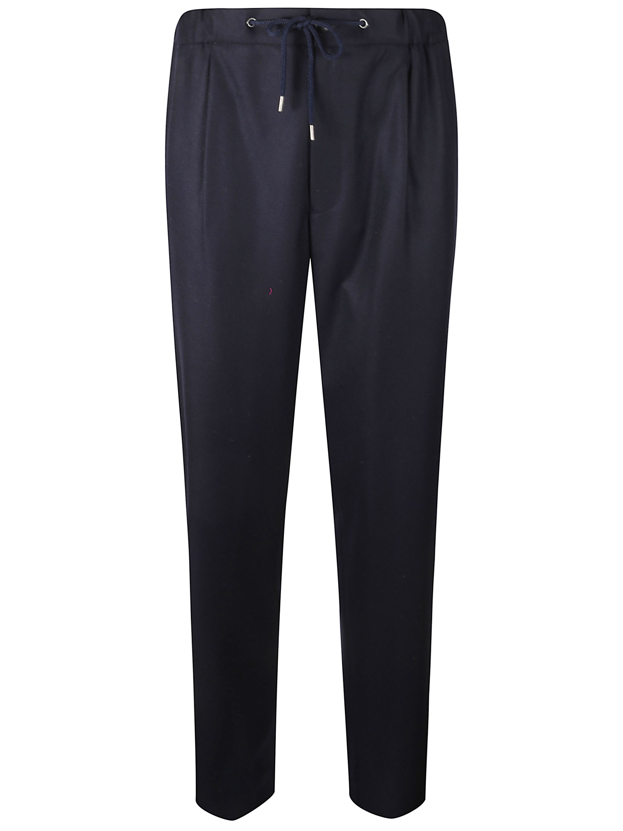 Giorgio Armani Cashmere Blend Trousers — Blue