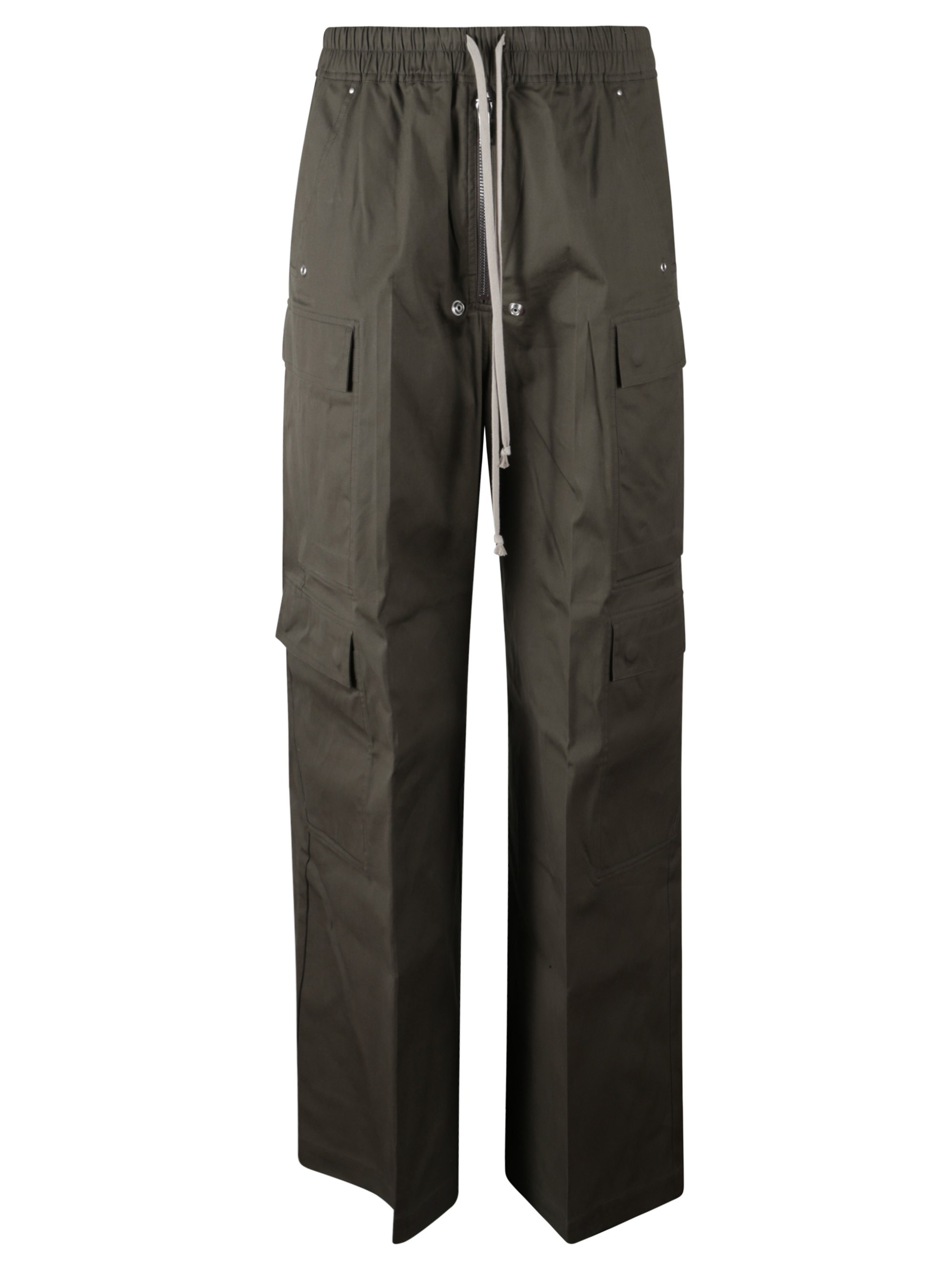 Rick Owens Cargobelas Trousers In Green