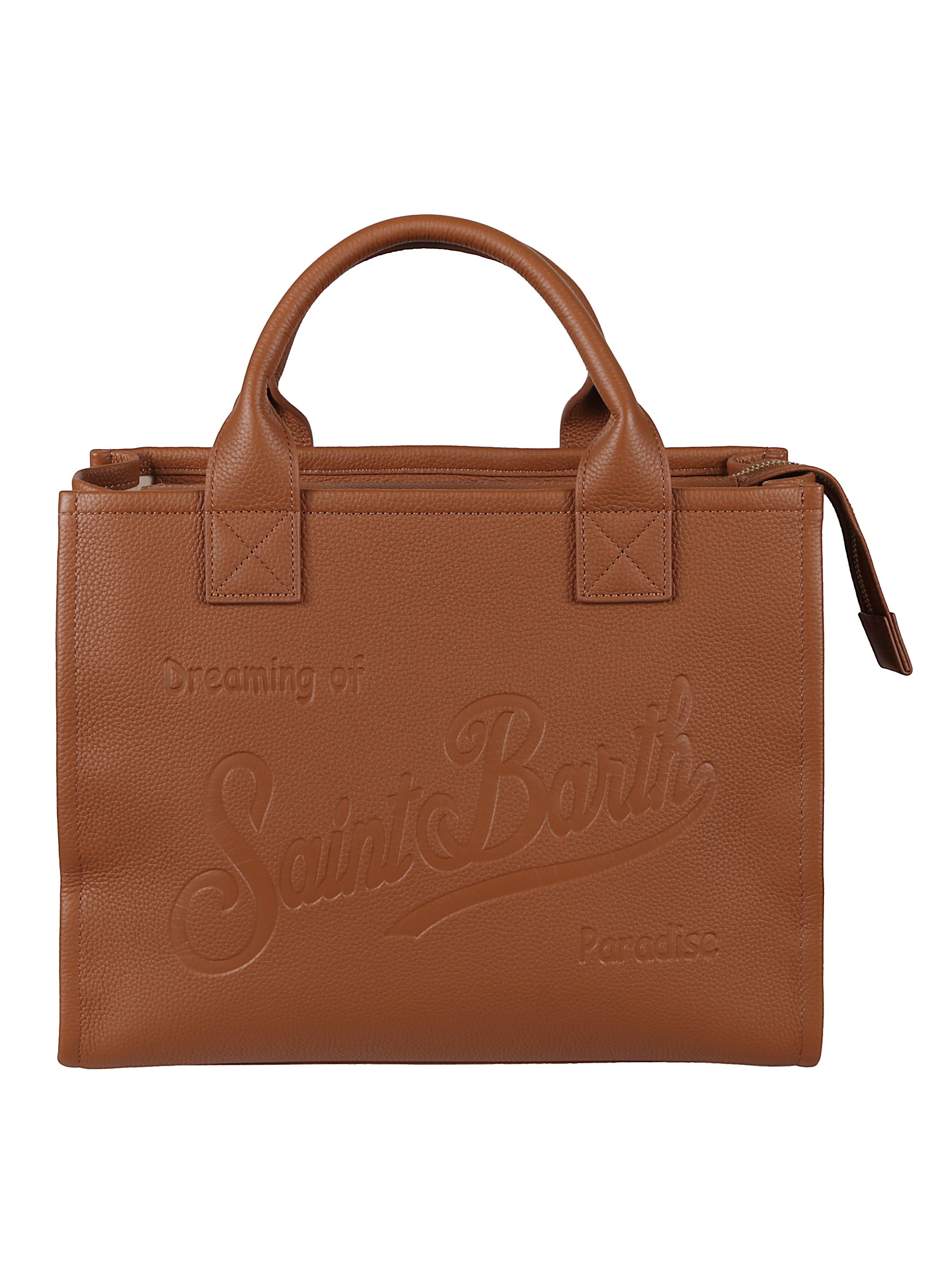 Mc2 Saint Barth Vanity Bag In Brown