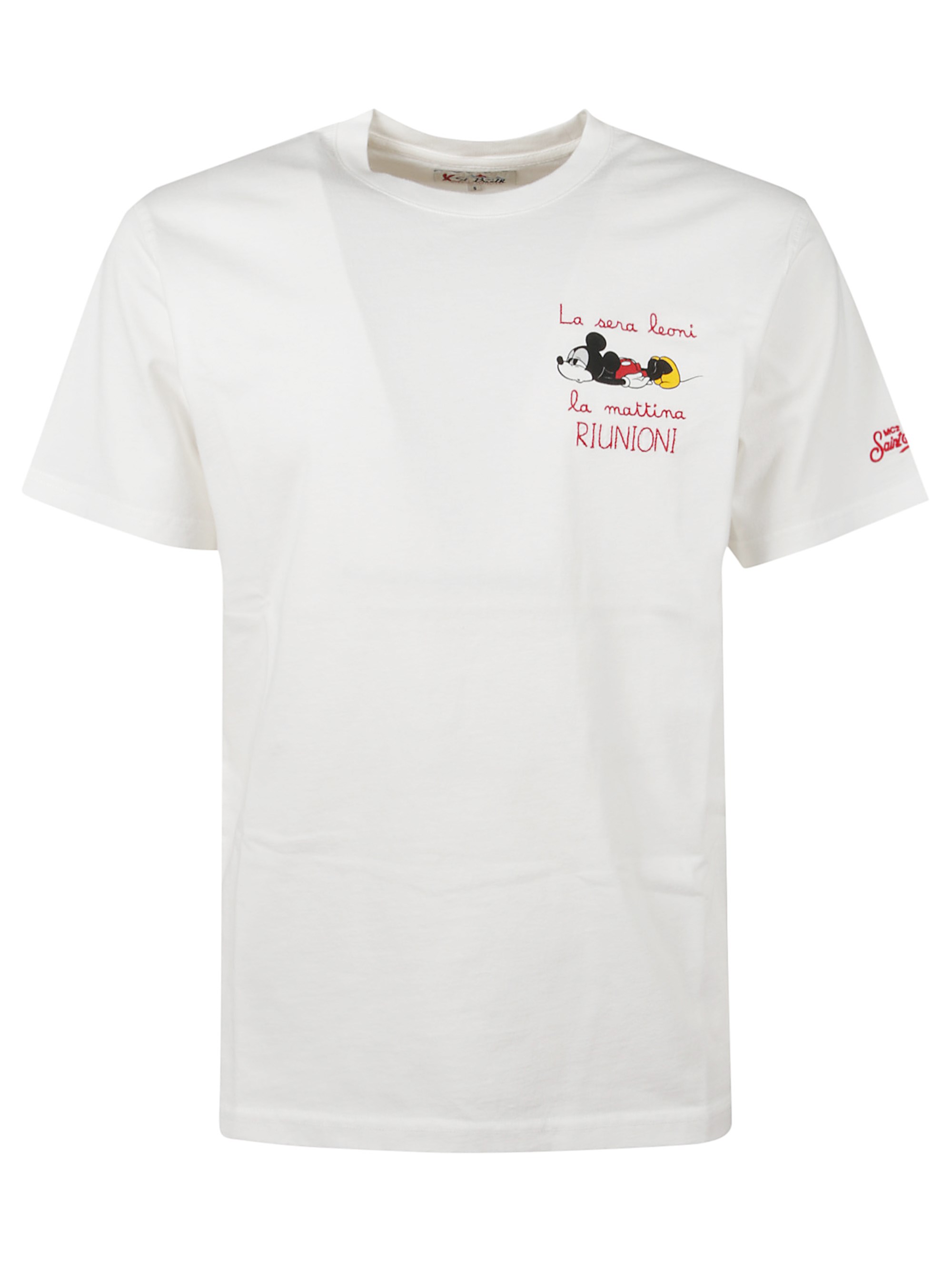 Mc2 Saint Barth Arnott T-shirt In White